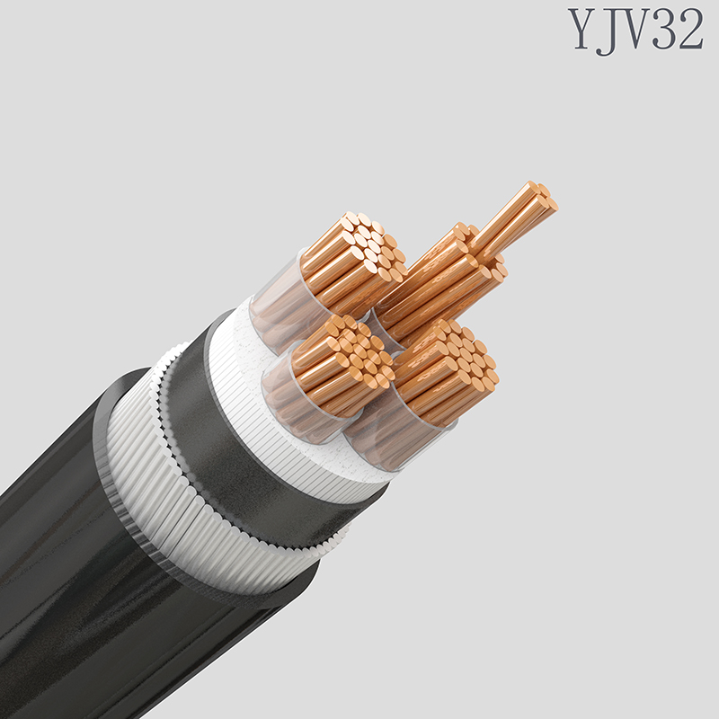 低压电力电缆：YJV32-0.6/1kV-3+2