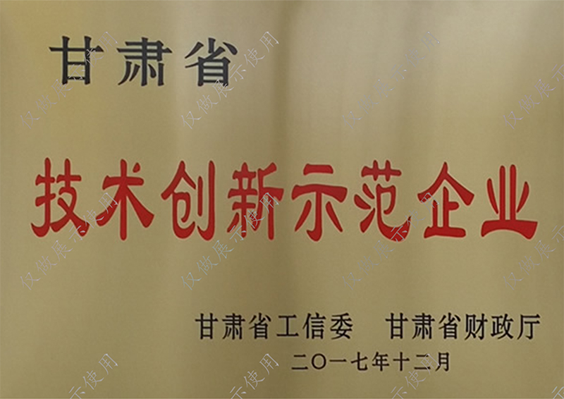技术创新示范企业